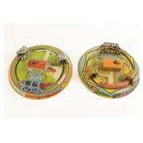(2) Marx Tin Honeymoon Express Train Sets
