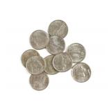 (10) High Grade Mercury Head Dimes
