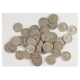 (50) Mercury Head Dimes