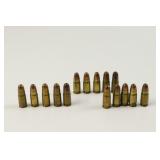 15 rounds 30 Luger