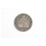 1857 Liberty Seated Quarter