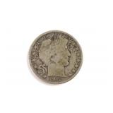 1912-D Barber Half Dollar