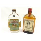 (2) Vtg Whiskey Bottles. Old Quaker & Old Overholt