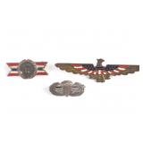 (3) WW1I pins