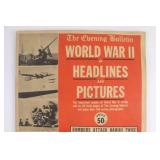 The Evening Bulletin WW2 In Headlines & Pictures