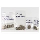 (40) Buffalo Nickels