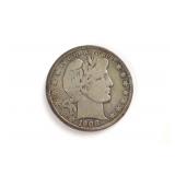 1908-D Barber Half Dollar