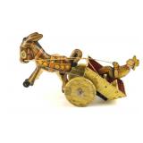 Marx "Balky Mule" Tin Litho Farmer & Cart
