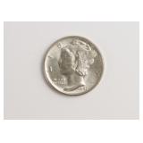 1943 Mercury Head Dime