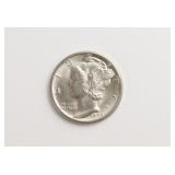 1942-D Mercury Head Dime
