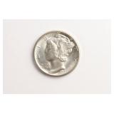 1942-D Mercury Head Dime