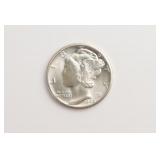 1942-D Mercury Head Dime