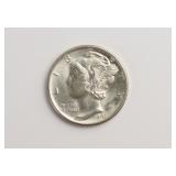 1943 Mercury Head Dime
