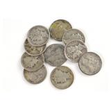 (10) Mercury Dimes