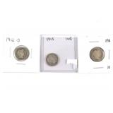 (3) Barber Dimes