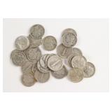 (26) Silver & Mercury Head Dimes