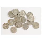 (20) Mercury Head Dimes