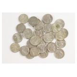 (30) Higher Grade 1941 Silver & Mercury Head
