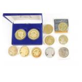 Silver & Gold Plated Medallions (11)