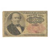 5th Issue 25-Cent Fractional Note - Robert Walker