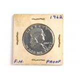 1962 Franklin Half Dollar Proof