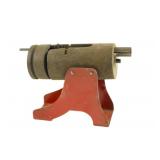 Vtg T.R. Arden Rapid Fire Toy Cannon Wood & Tin