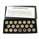 2003 Precious Metals State Quarters (50)