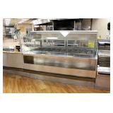 2014 Hill Phoenix 5 Well Hot Self Serve Hot Deli