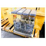 New Crathco Cs4e/2d/3d16 4-head Refrigerated Beverage Machine