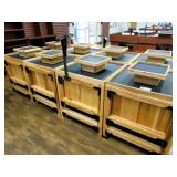 30x30 Orchard Bin Display Tables