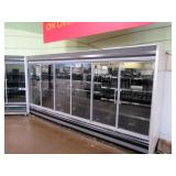 12ft Hussmann D5l Glass-door Produce Case 2002 - Remote, No Compressor