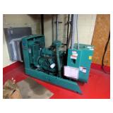Onan 35kw Generator - Natural Gas 1167 Hours 1995 - Cannot Be Removed Whole