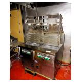 Pitco Selvrf 2-well Auto-lift Fryer With Filter, Baskets 208v/3ph