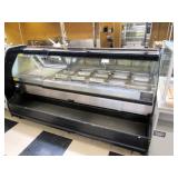 8ft Bki Wdc-6/lt Hot Deli Case With Self-contained Base Cooler