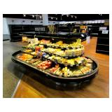 12ft Barker 4-deck Cheese Island 2011 - Remote Cooled, No Compressor