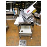 Bizerba Gsp Deli Slicer With Stand, Sharpener