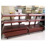 50-inch Bakery Display Shelving