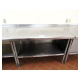 4ft Stainless Steel Table - 30in Deep