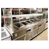 2020 Hillphoenix Cwc8h 8ft 5-well Hot Food Bar