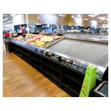 2023 6ft Slant Produce Tables W/front Shelving