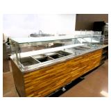 10ft Amtekco Hot/cold Bar With Drawers 2016 - Remote, No Compressor