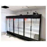 2023 12ft Hussmann Iddf5su Self-contained Glass-door Dairy Case