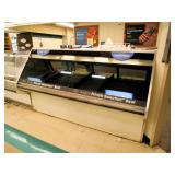 8ft Hussmann Esgms Gravity-coil Service Meat Case 2015 - Remote, No Compressor