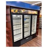 Beverage Air Self-contained 3-door Cooler Lv72hc-1-b