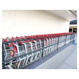 Shopping Carts W/anti-theft Wheel