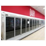 Kysor D6l1 Glass-door Dairy Cases '01 (1-8ft, 5-12ft) - Remote, No Compressor