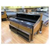 2023 78-inch Thermell Self-contained 2-deck Produce Case 34rob6x3s