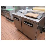48-inch Norlake Ur48a Self-contained 2-door Worktop Cooler