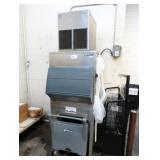 Hoshizaki F-1001 1000lb Self-contained Ice Flaker W/bin, Cart