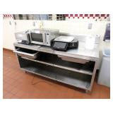 6ft Stainless Steel Table